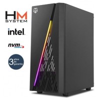 HM System Intel Frost C1 Gaming - Torre RGB - Intel en Huesoi